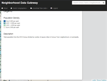 Tablet Screenshot of datagateway.org